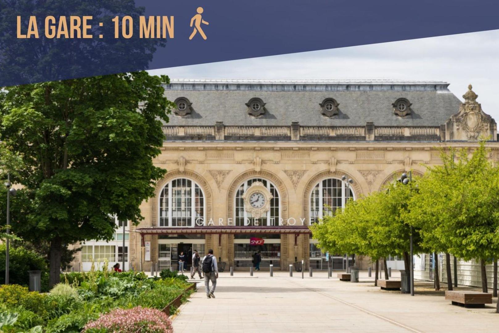 Madeleine - Centre-Ville Proche Gare - Mon Groom Troyes Zewnętrze zdjęcie