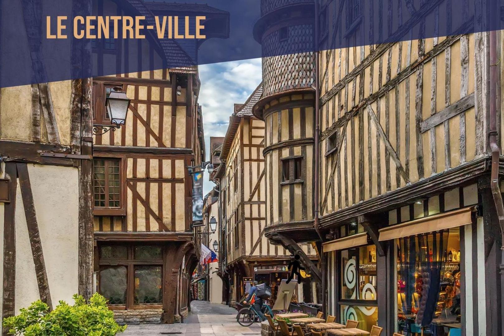 Madeleine - Centre-Ville Proche Gare - Mon Groom Troyes Zewnętrze zdjęcie
