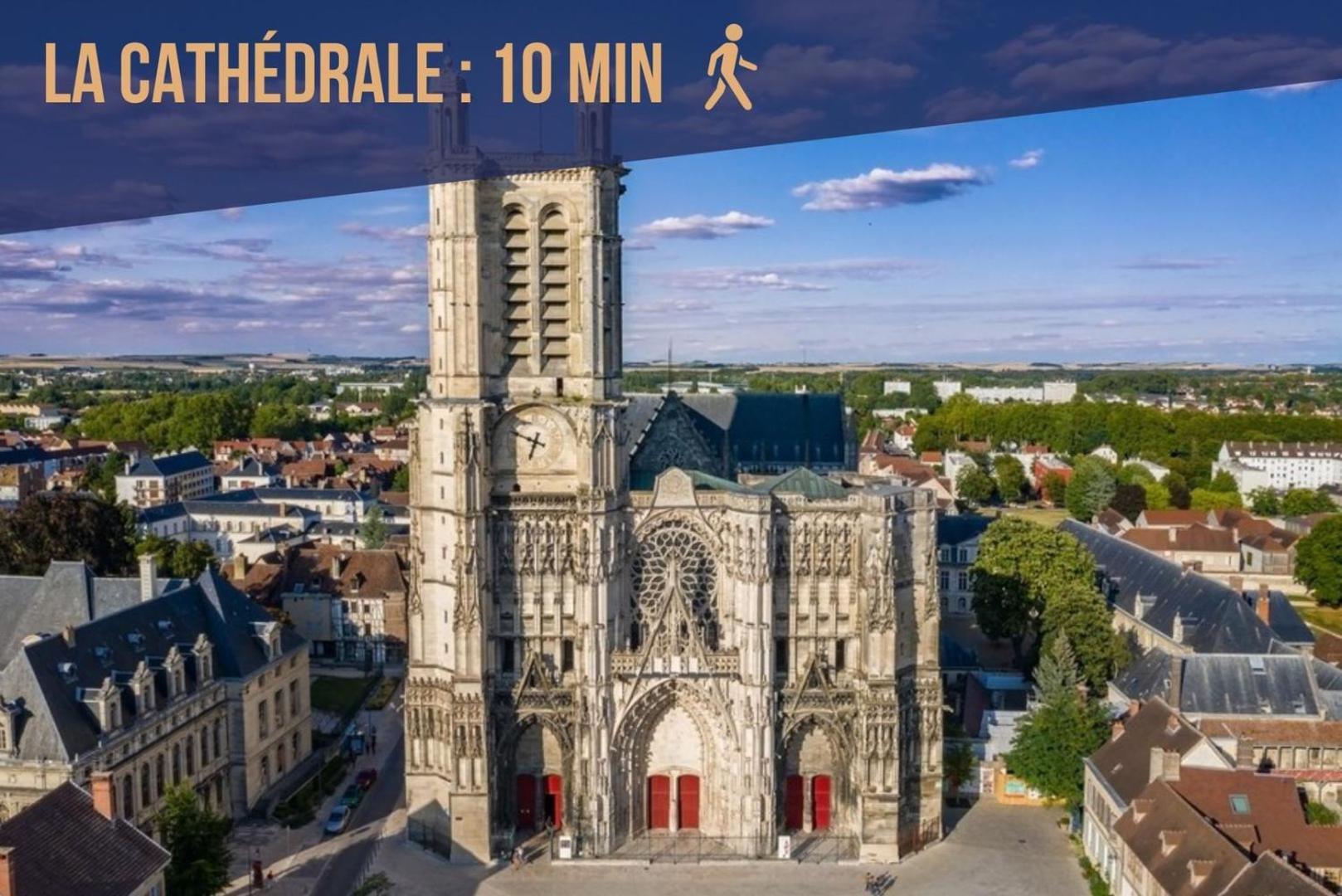 Madeleine - Centre-Ville Proche Gare - Mon Groom Troyes Zewnętrze zdjęcie